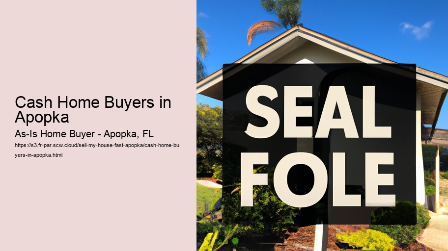 Cash Home Buyers in Apopka